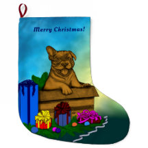 Puppy in een doos, Merry Xmas