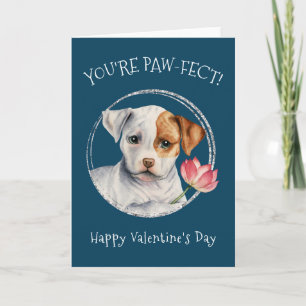 puppy Je bent perfect! Valentijnsdag Kaart