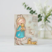 Puppy Kisses - Briefkaart (Staand voorkant)