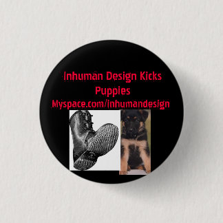puppy, laars-735943, onmenselijk design.. ronde button 3,2 cm