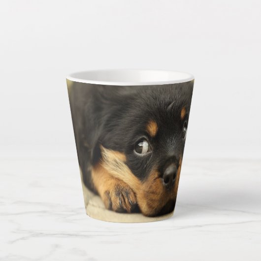 Puppy Latte Mok (Voorkant)