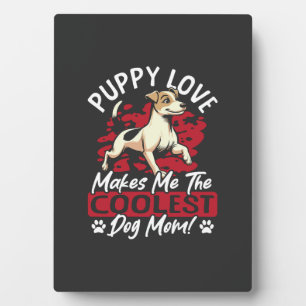 Puppy Liefde de Coolste Hond Moeder! Mijn Moeder I Fotoplaat