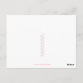 Puppy Liefde Valentijn Briefkaart (Achterkant)