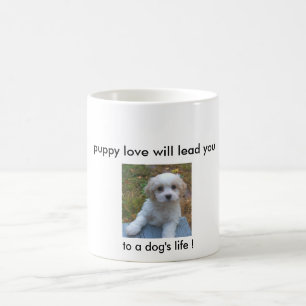 Puppy liefde zal je leiden... naar het leven van e magische mok