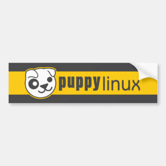 Puppy Linux-bumpersticker Bumpersticker