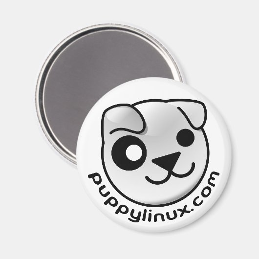 puppy linux dot com aimant (Recto/Verso)
