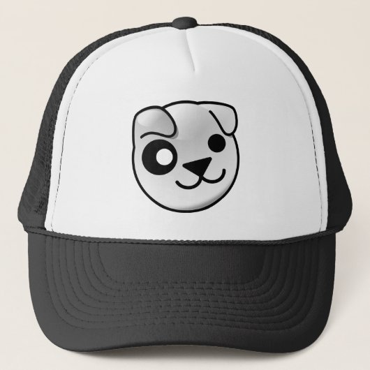 Puppy logo trucker pet (Voorkant)