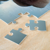 Puppy loopt in Space Jigzaag Puzzle Legpuzzel (Zijkant)