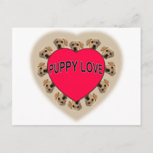 Puppy Love Briefkaart