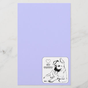 Puppy Love Briefpapier