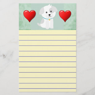 Puppy Love Briefpapier