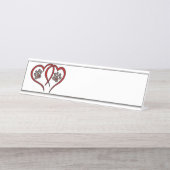 Puppy Love Bureau Naambordje (Voorkant)