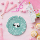 Puppy Love Dog Wedding Papieren Bordje (Feest)