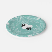 Puppy Love Dog Wedding Papieren Bordje (Gekanteld)