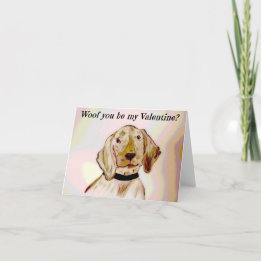 Puppy Love Feestdagen Kaart