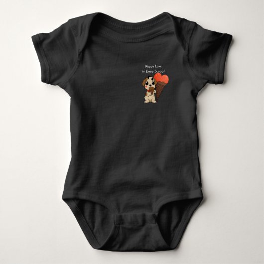 Puppy Love in All Scoop. Romper (Voorkant)