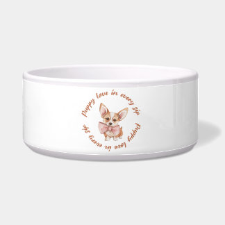 Puppy Love in Every Sip | Cute Dog Lover  Voerbakje