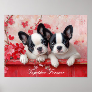 Puppy Love. met tekst Poster