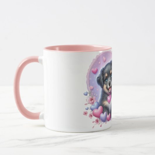 Puppy love Mug (Gauche)