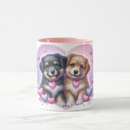 Puppy love Mug Mok (Midden)