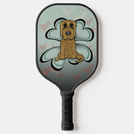Puppy Love Pickleball Paddle (Voorkant)