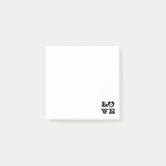 Puppy Love Post-it® Notes (Voorkant)