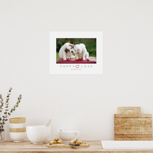 Puppy Love Poster (Keuken)