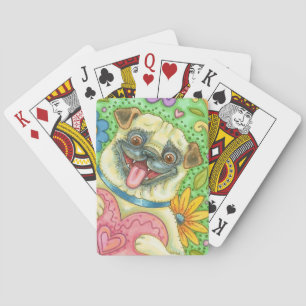 Puppy Love PUG HOND SPEELKAARTEN Poker