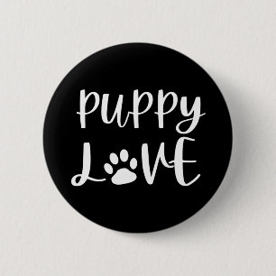Puppy Love Ronde Button 5,7 Cm
