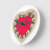 Puppy Love Ronde Klok (Hoek)