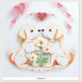 Puppy Love Sticker (Vel)