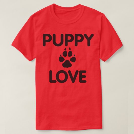 Puppy Love T-shirt (Design voorkant)