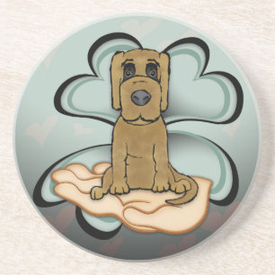 Puppy Love Zandsteen Onderzetter