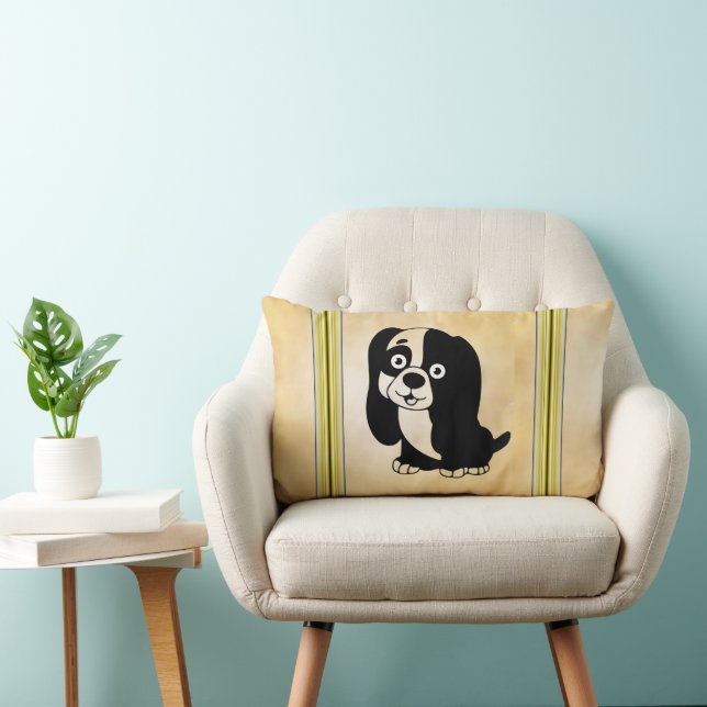 Puppy Lumbar Pillow Kussen (Stoel)