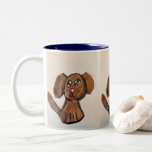 Puppy Luv mok (Met donut)