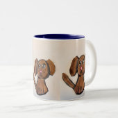 Puppy Luv mug (Devant droit)