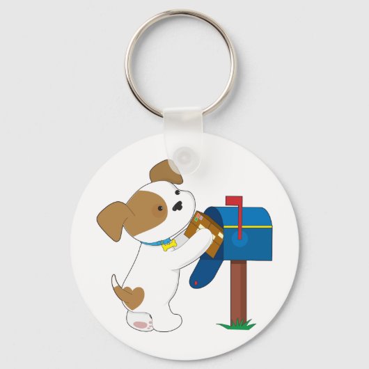 Puppy Mail Sleutelhanger (Voorkant)