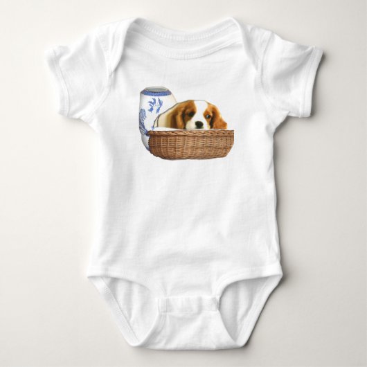Puppy mandje romper (Voorkant)