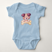 Puppy met bot romper (Voorkant)