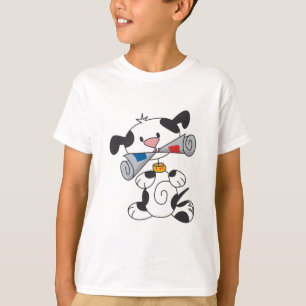 Puppy Met Kranten T-shirts En Geschenken