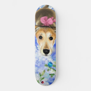 Puppy met roze lint - Cute - Skateboard
