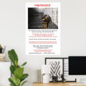 Puppy Mills Breed Misery Poster (Thuiskantoor)