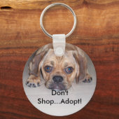 Puppy Mills stoppen Sleutelhanger (Voorkant)