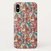 Puppy Mode Patroon Case-Mate iPhone Case (Achterkant)