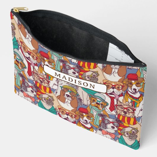 Puppy Mode Patroon Etui (Open)