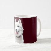 Puppy Mug - Samoyed Edition Koffiemok (Voorkant rechts)