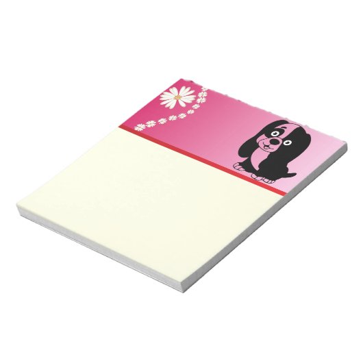 Puppy notebook notitieblok (Gedraaid)