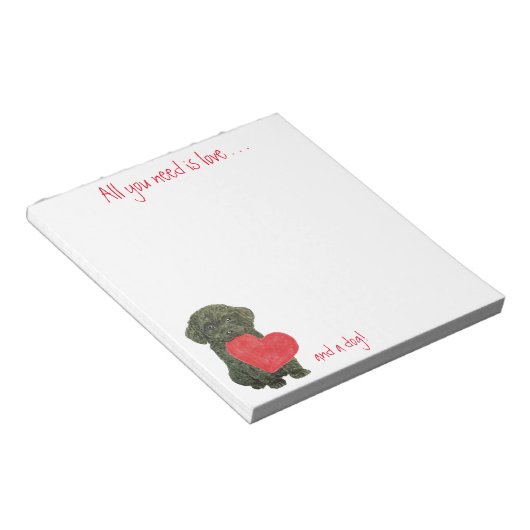 Puppy Notitieblok (Schuin)