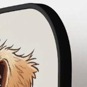 Puppy nummer één Pickleball Paddle (Links Detail)