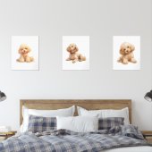 Puppy Nursery Decor, Poodorat Wall Art (Chambre à coucher)